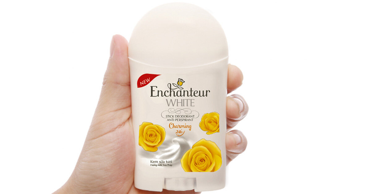 5 lý do bạn nên chọn sáp khử mùi hương nước hoa Enchanteur.