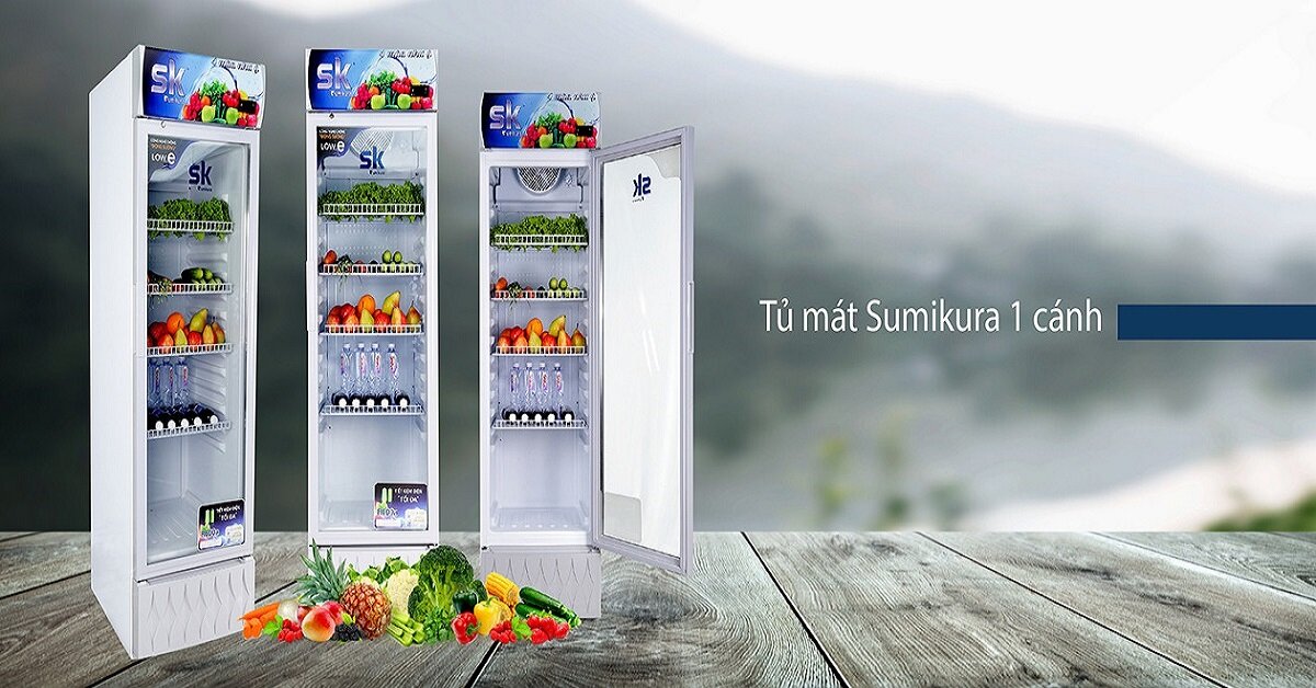 5 lý do khiến bạn không thể bỏ lỡ tủ mát Sumikura 250 lít SKSC-250.JS
