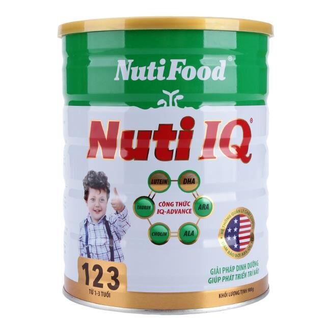 5 lý do nên chọn sữa bột Nutifood Nuti IQ 123 cho bé từ 1 đến 3 tuổi