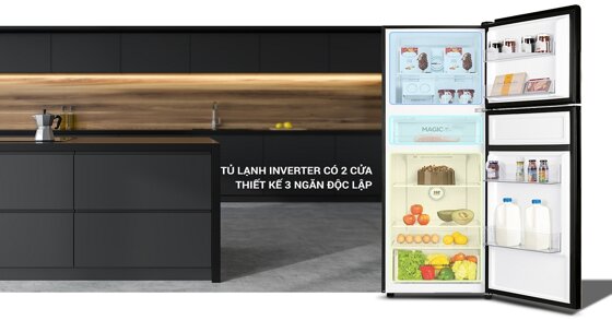 5 lý do tủ lạnh Aqua Inverter 291 Lít AQR-T329MA(GB) luôn được tin dùng