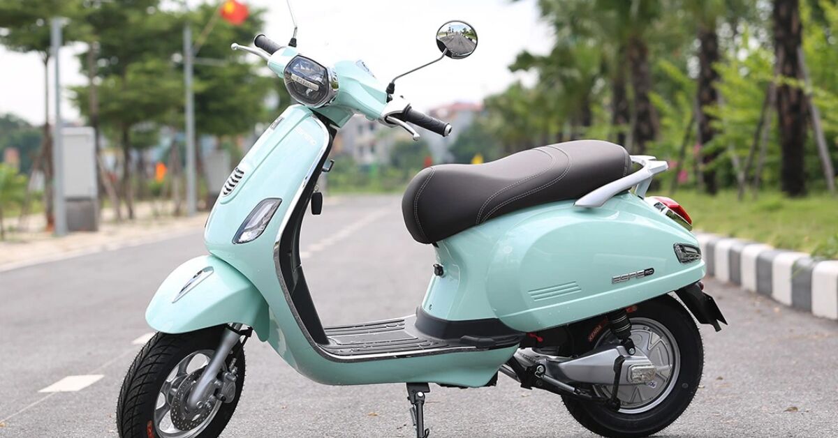 5 tính năng siêu Việt của xe máy điện Vespa Espero Classic