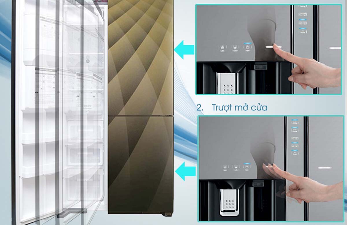5 tủ lạnh Hitachi đời mới nhất với chức năng điều khiển cảm ứng hiện đại