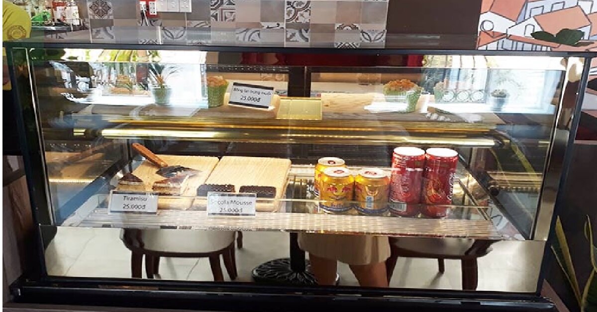 5 tủ mát cho quán cafe thêm hiện đại tiện nghi