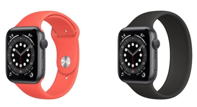 apple watch series 6 có mấy màu