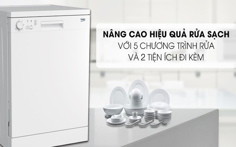 Đơn giản hóa cuộc sống, nâng tầm trải nghiệm với máy rửa bát Beko DFN05311W