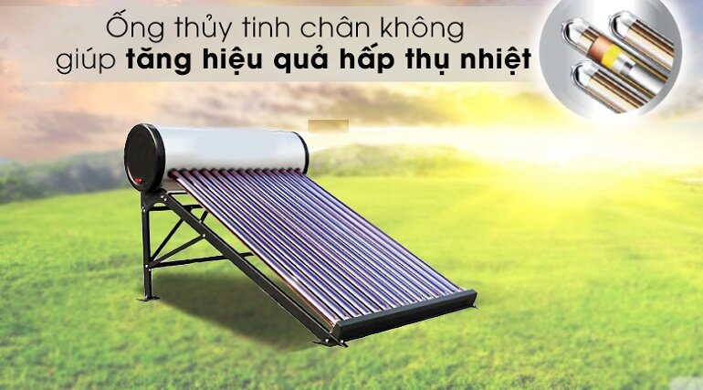 So sánh 3 loại máy nước nóng năng lượng mặt trời. Nên mua loại nào?