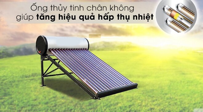 So sánh 3 loại máy nước nóng năng lượng mặt trời. Nên mua loại nào?