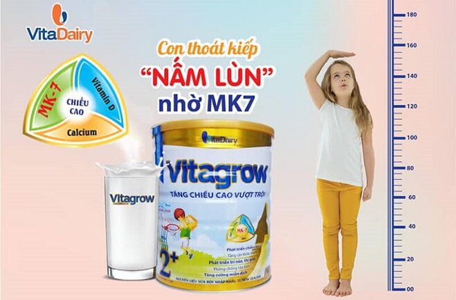 Sữa Vitagrow 1+ giúp con hết 