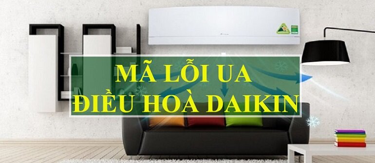 mã lỗi UA máy lạnh Daikin