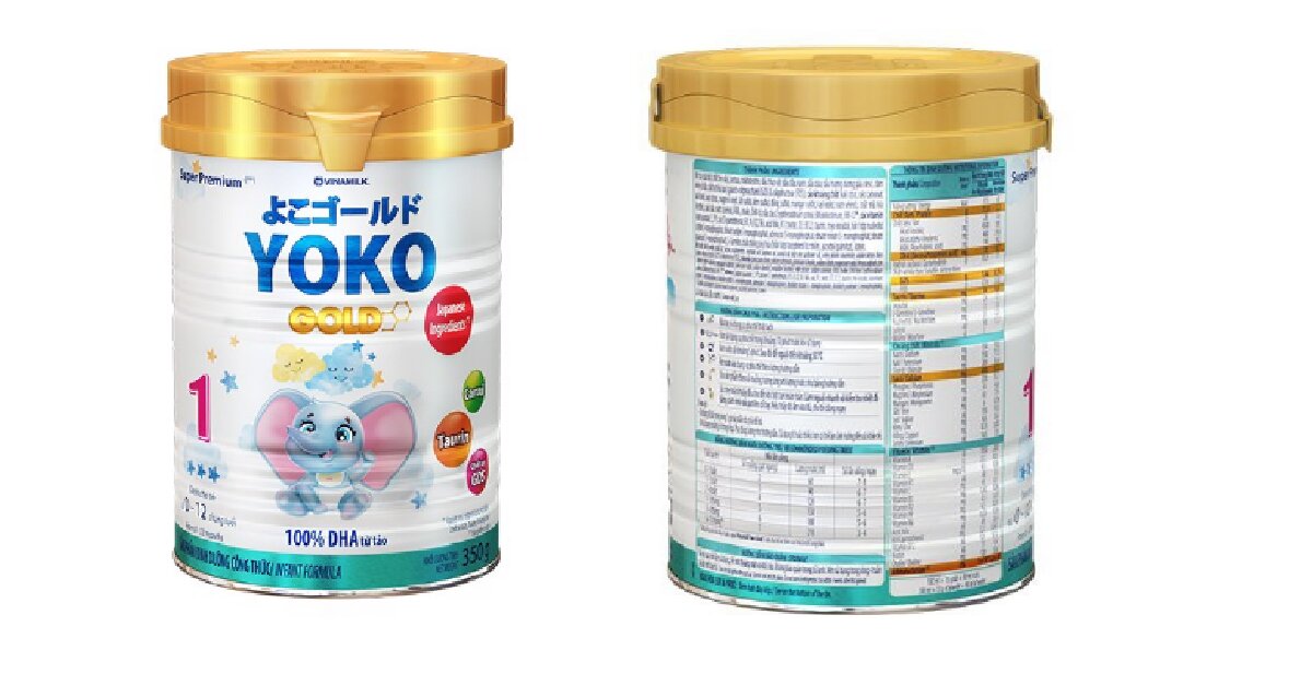 Review sữa Yoko Gold 1 dùng cho trẻ mấy tuổi? Có tốt không? Giá bao nhiêu?