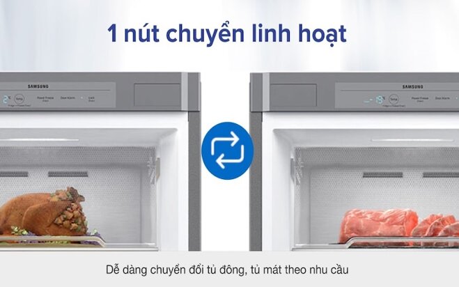 Tủ lạnh Samsung RZ32T744535/SV: Bảo quản thực phẩm tươi ngon tối ưu với công nghệ tiên tiến