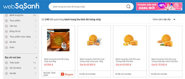bánh trung thu online