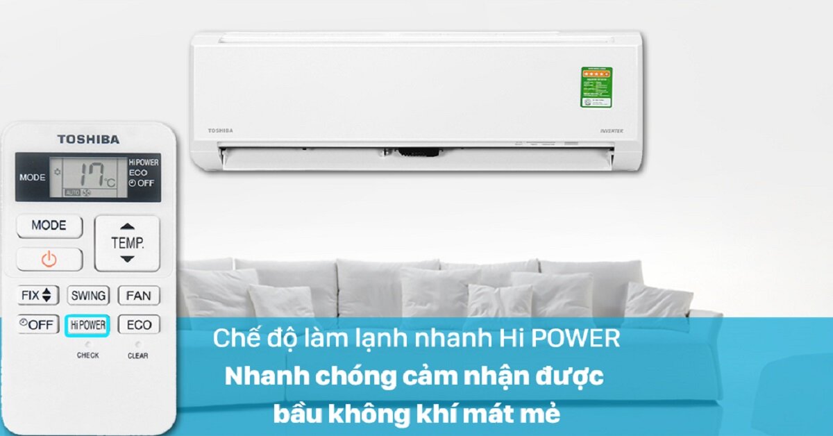 máy lạnh Toshiba 1HP