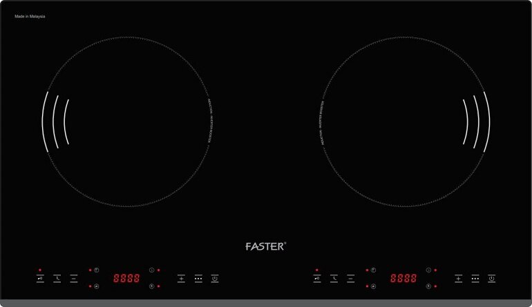 Bếp từ đôi Faster FS-688I được trang bị những tính năng tiện ích