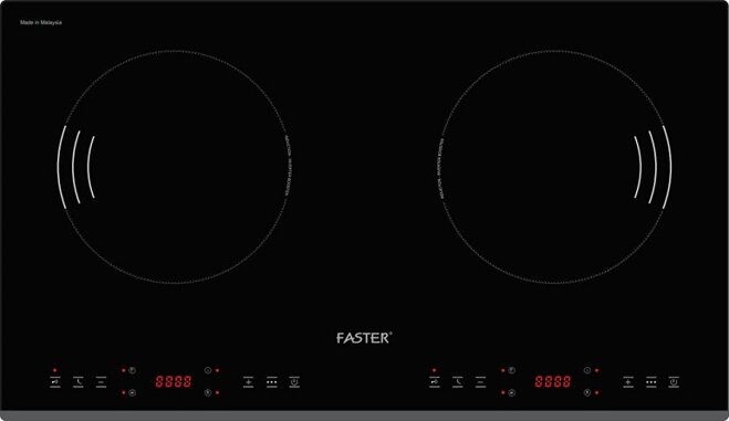 Bếp từ đôi Faster FS-688I được trang bị những tính năng tiện ích