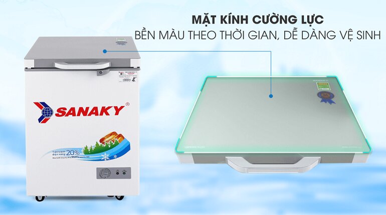Tủ đông 100 lít Sanaky VH-1599HY
