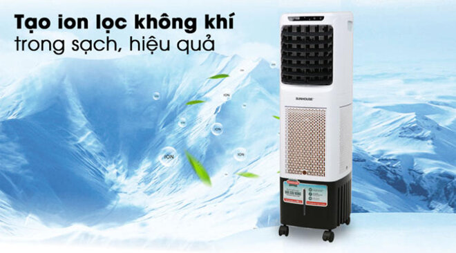 quạt điều hòa sunhouse shd7713