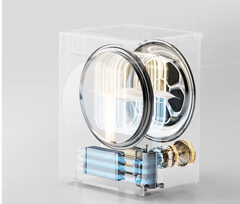 Máy sấy bơm nhiệt Toshiba Inverter 8 Kg TD-T37BS90HWV(WT) giảm nửa giá, chất Nhật hiện đại