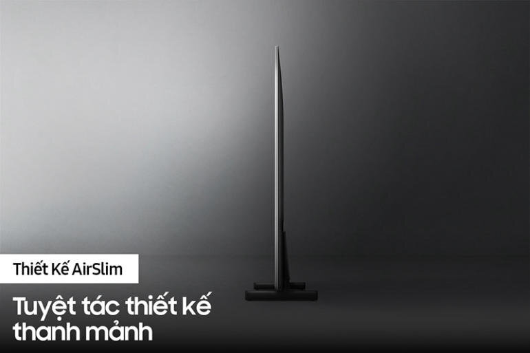 Thiết kế tinh gọn bắt mắt của Tivi Samsung 50AU8000