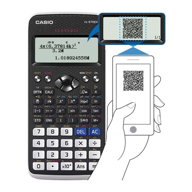 Phiên bản FX 570EX máy tính casio mới nhất