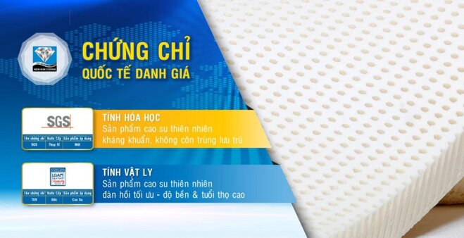 Thương hiệu Nệm Kim Cương nổi tiếng Việt Nam