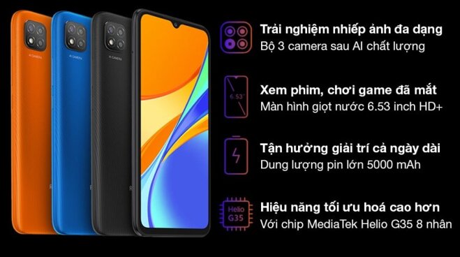 điện thoại xiaomi tầm giá 3 triệu