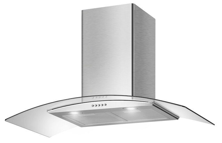 Máy hút mùi kính cong Kangaroo KG538