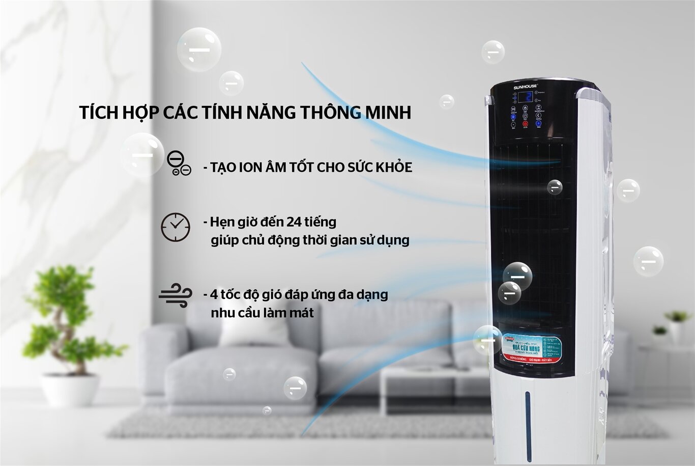 Đánh giá quạt điều hòa Sunhouse SHD7737 – Có đáng đồng tiền bát gạo hay không?