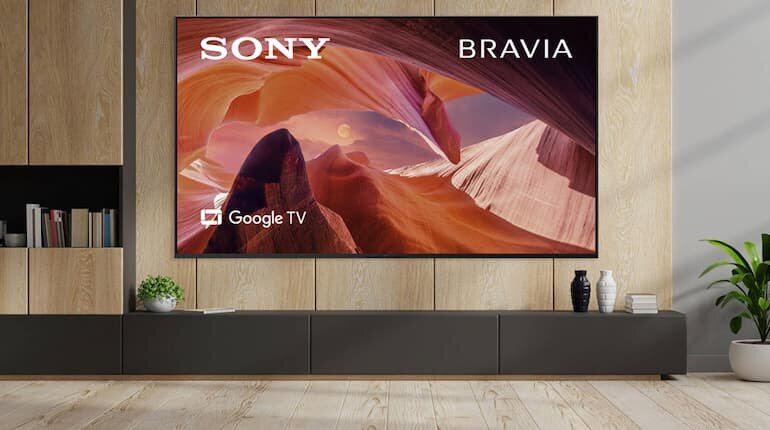 Đánh giá về thiết kế của Google Tivi Sony 4K 75 inch KD-75X80L