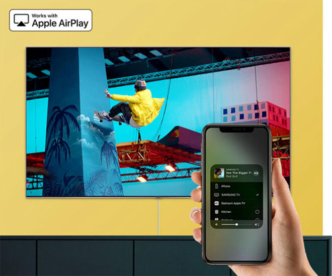 Kết nối thiết bị di động với màn hình tivi nhờ tính năng AirPlay 2