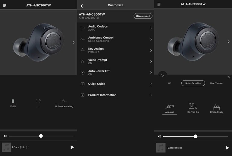 tai nghe audio-technica ath-anc300tw