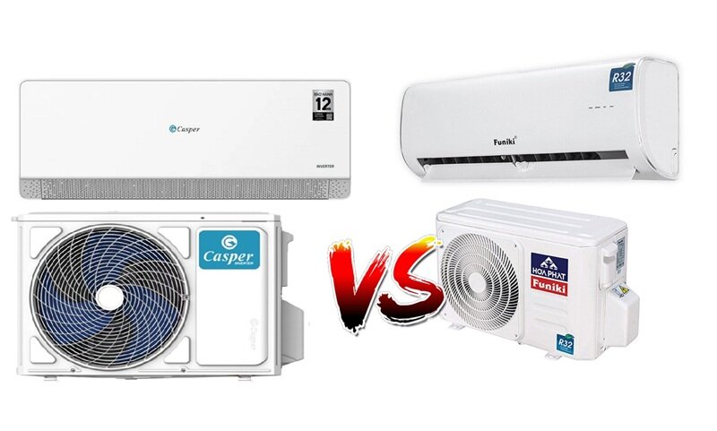 Điều hòa Casper và Funiki: Lựa chọn nào phù hợp cho gia đình?