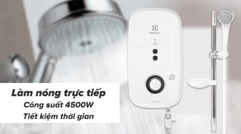 Máy nước nóng trực tiếp Electrolux EWE451KB-DWG2: Đánh giá ưu và nhược điểm!