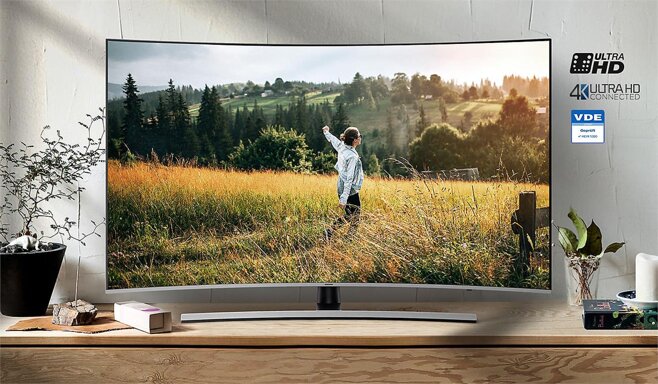 Smart Tivi màn hình cong 4K UHD Samsung 65 inch 65NU8500