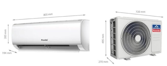 Review chiếc điều hòa Funiki 12000 BTU 2 chiều HSH 12TMU chi tiết