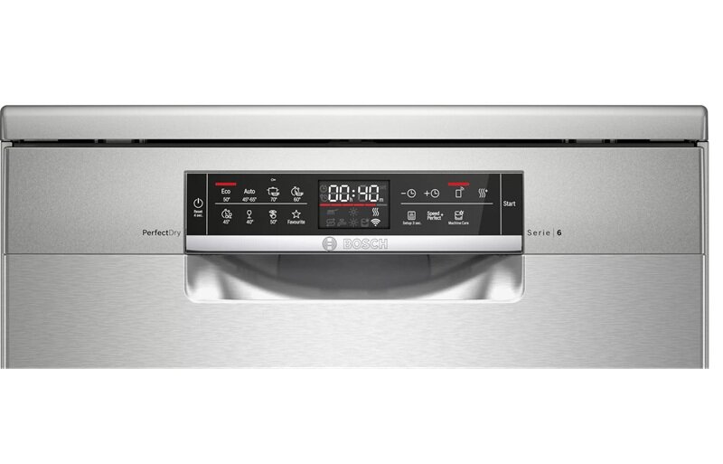 Bosch SMS6ZCI49E giá đang rất ngon, máy rửa bát 14 bộ có sấy Zeolith, vận hành êm