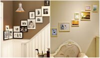 6 cách bài trí khung ảnh gia đình trên tường giúp căn nhà ấm áp và xinh đẹp