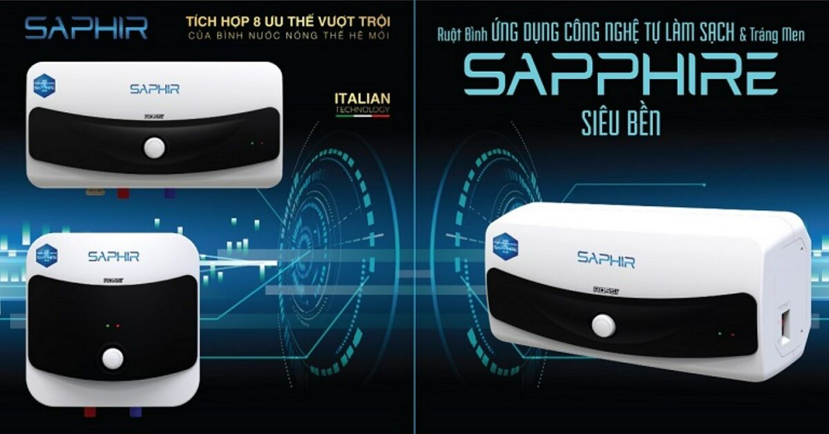 6 điều nên biết khi mua bình nước nóng Rossi Saphir 32SQ
