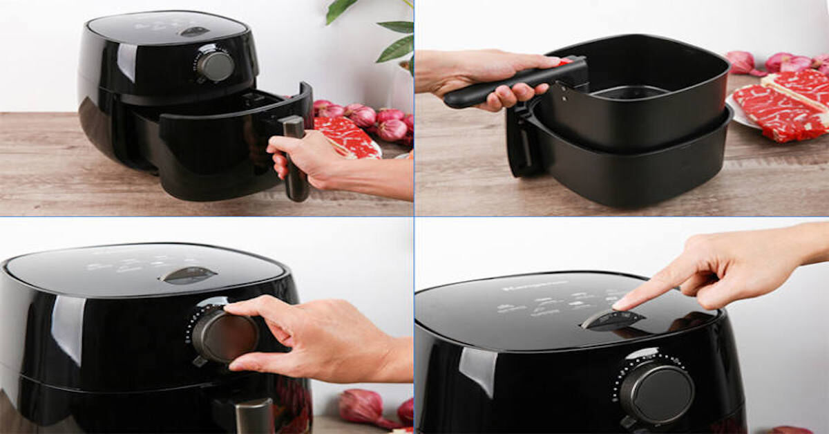 6 Lý do khiến bạn nên chọn nồi chiên không dầu Kangaroo KG42AF1