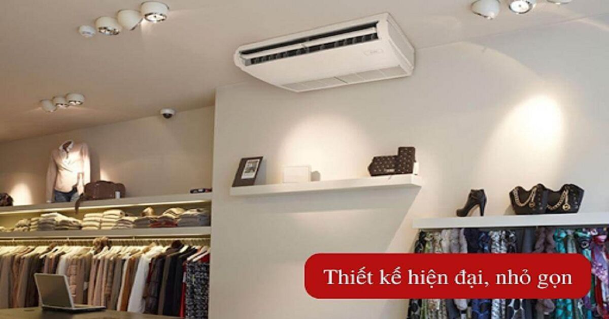 6 lý do nên lắp điều hòa Daikin FHQ125DAVMA/RZQ125LV1 cho cửa hàng thời trang 70m2