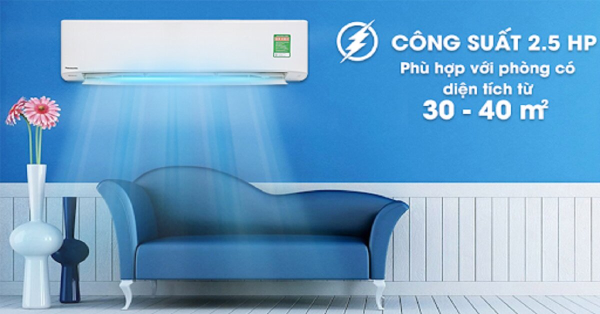 6 mẫu điều hòa Panasonic 24000btu 1-2 chiều linh hoạt, tiết kiệm điện cho năm 2023