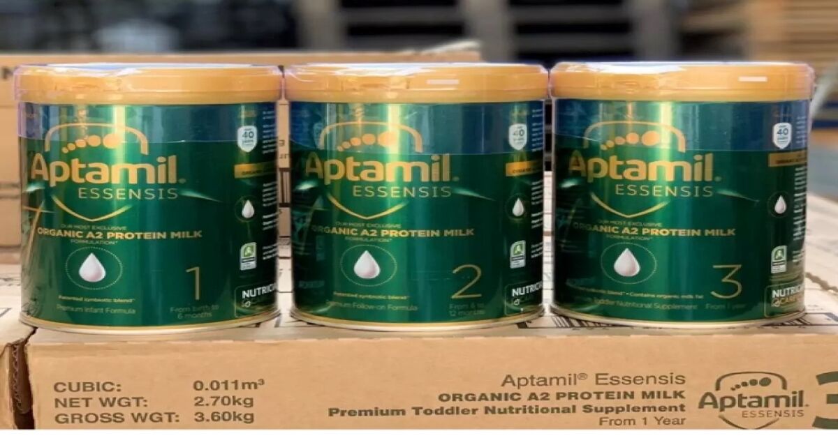 6 mẹo phân biệt sữa Aptamil Úc Organic thật và giả