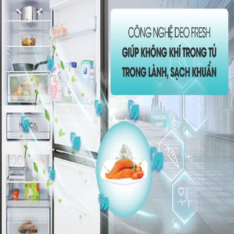 Tủ lạnh Aqua AQR-IG338EB(GB) - 292L
