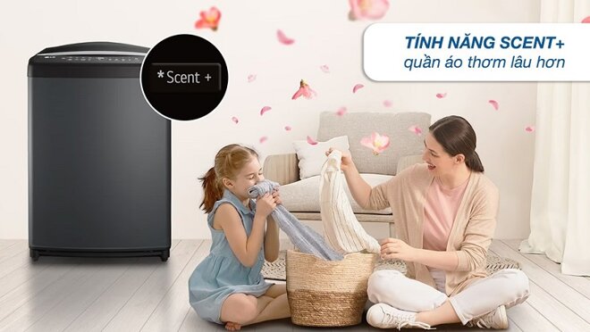 Máy giặt LG Inverter 15kg TV2515DV5J đời mới, nhiều cải tiến mới