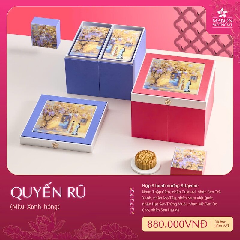 Top 5 hộp bánh Trung Thu Maison dành cho doanh nghiệp 2025