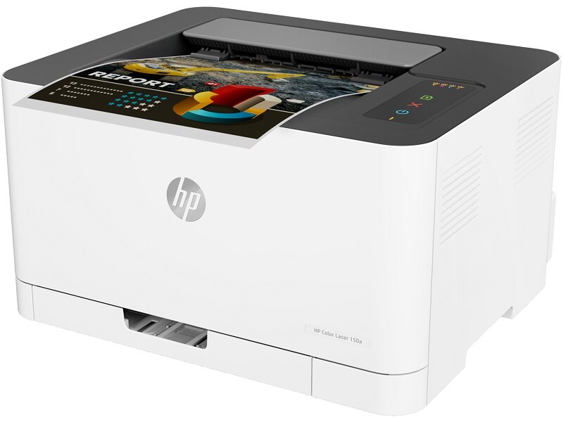 Máy in laser màu HP 150a 4ZB94A có thể in ấn mọi lúc, mọi nơi thông qua ứng dụng HP Smart