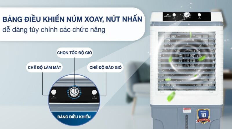 Liệu máy làm mát không khí Hòa Phát HPCF1-022 có 'ngon và bổ' hay không?