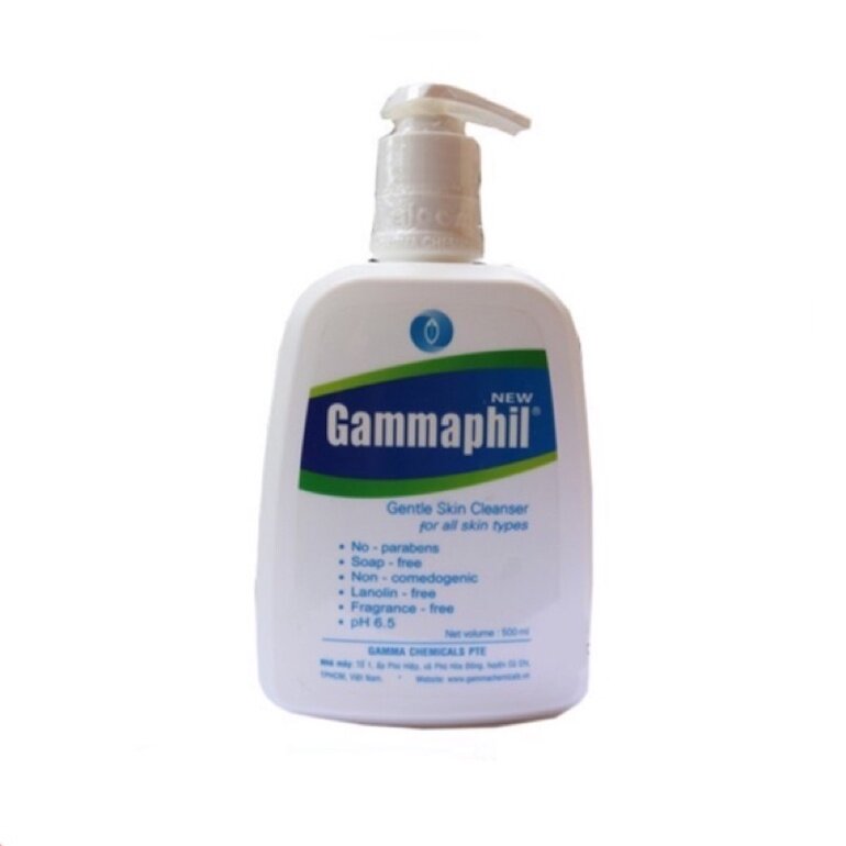 Sữa rửa mặt dành cho da khô Gammaphil rất an toàn