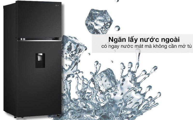 Đánh giá chi tiết tủ lạnh LG Inverter 374 lít LTD37BLM