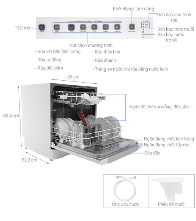 may rua bat 8 bo electrolux 